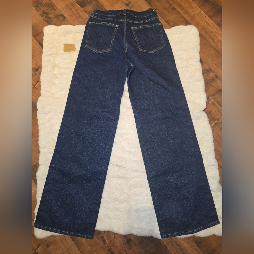 Denim Forum The Remy [Size 26] Dark Wide Leg Jean By Aritzia - Picture 5 of 11